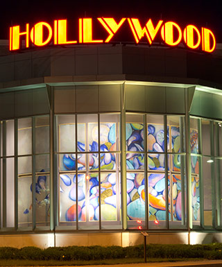 Hollywood Casino Bangor at Night