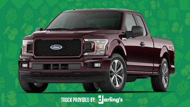 A Ford F-150 pickup truck