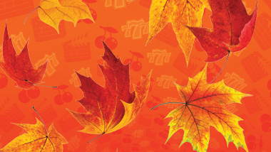 falling leaves