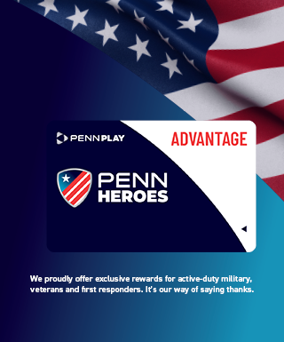 PENN Heroes with Advantage Rewards Card